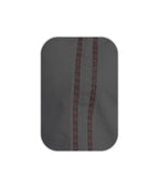 Camisa guayabera gris oscuro en algodón sin bolsillos bordada manga larga XS a 10XL