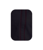 Camisa guayabera en algodón negra bordada sin bolsillos manga larga XS a 10XL