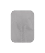 Guayabera alforzas gris claro con 2 bolsillos manga larga hombre XS a 10XL