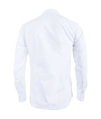 Camisa guayabera alforzas blanca con 2 bolsillos manga larga hombre XS a 10XL