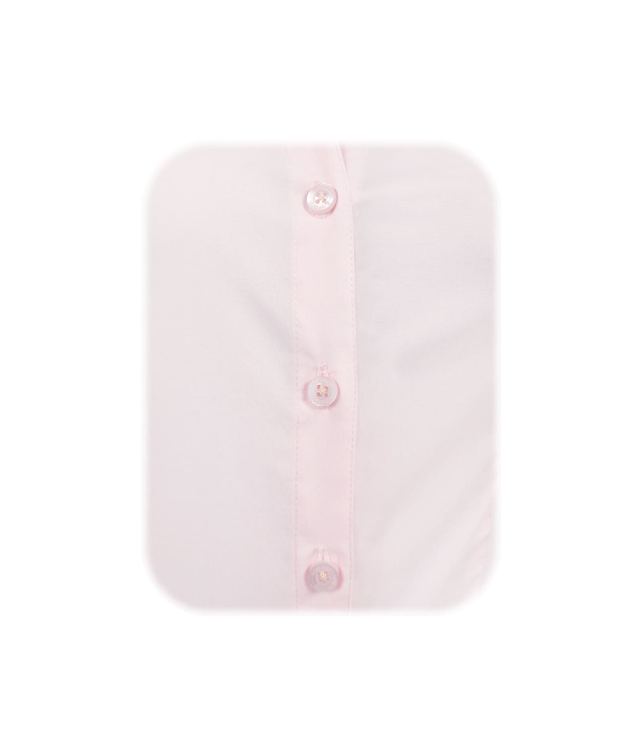 Camisa blusa rosada en algodón stretch manga 3/4 para mujer XS a 10XL