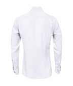 Camisa guayabera lino blanco con bolsillos bordada manga larga XS a 10XL