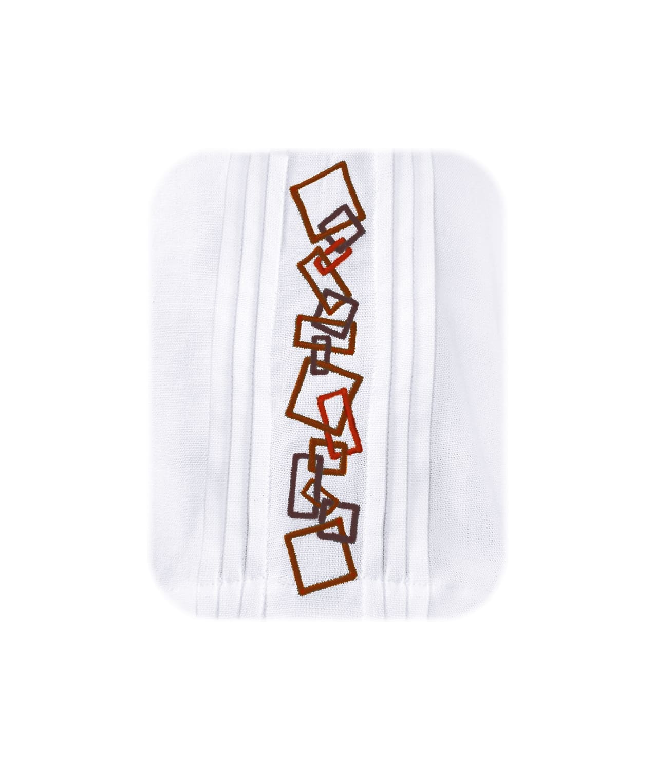 Camisa guayabera lino blanco con alforzas bordada manga larga XS a 10XL