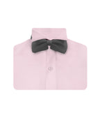 Camisa smoking rosada puño clásico manga larga para hombre XS a 10XL