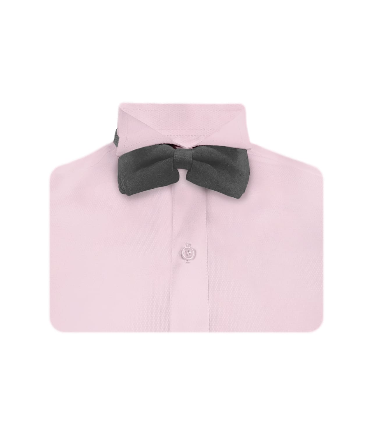 Camisa smoking rosada puño clásico manga larga para hombre XS a 10XL
