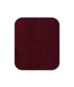Camisa smoking vino tinto puño mancornas manga larga hombre XS a 10XL