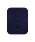 Camisa casual azul oscura sin bolsillo manga larga hombre XS a 10XL