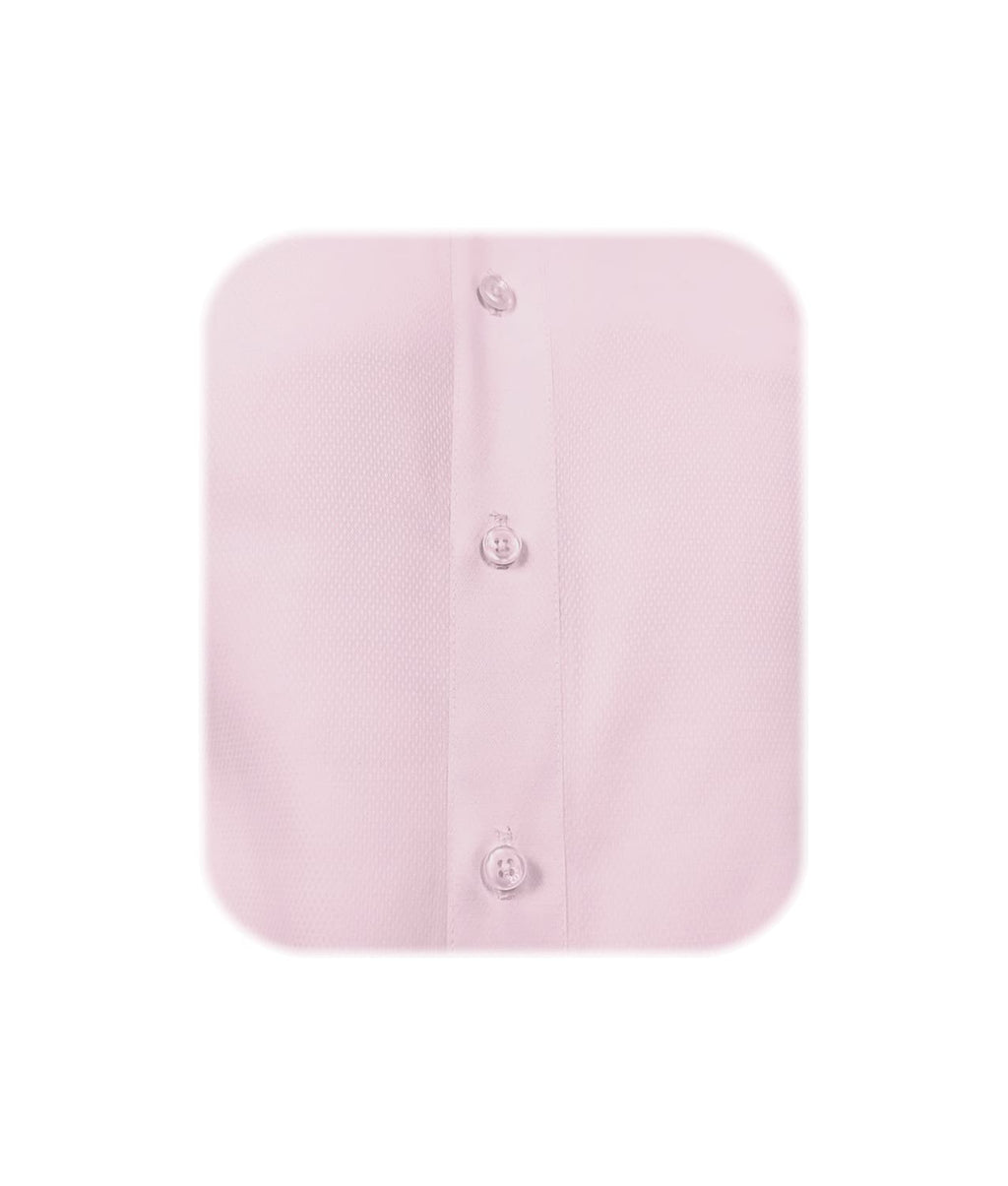 Camisa smoking rosada puño clásico manga larga para hombre XS a 10XL