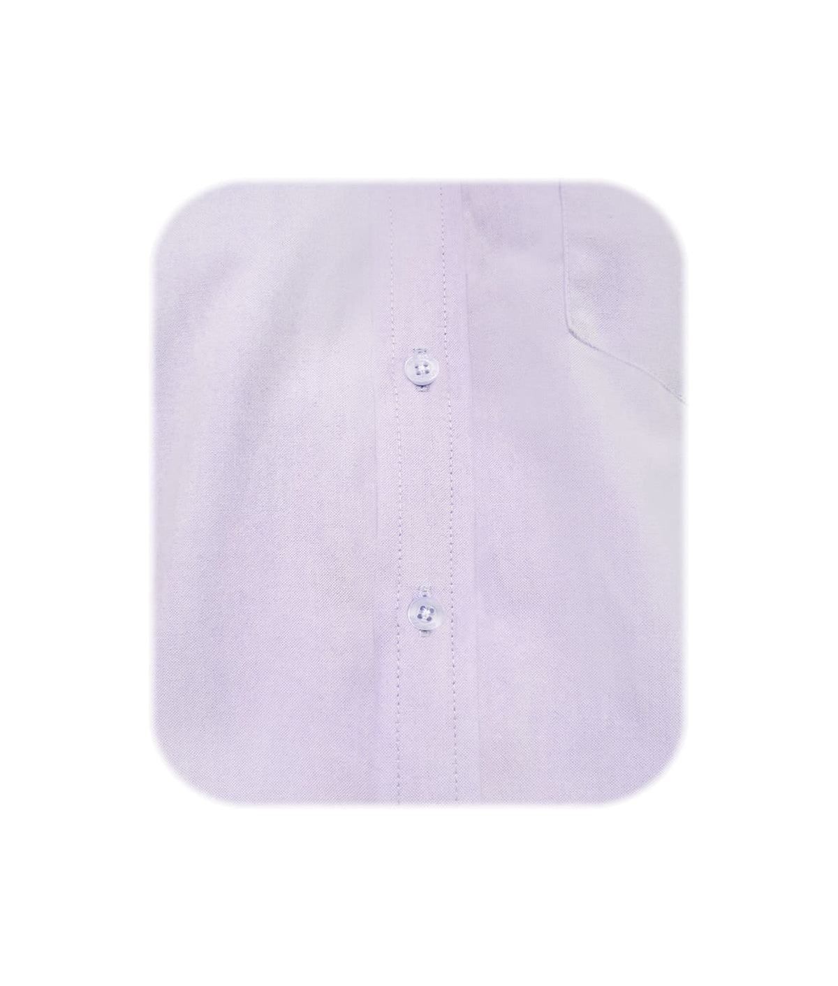 Camisa en oxford lila con bolsillo manga larga slim hombre XS a 10XL