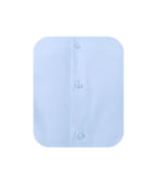 Camisa smoking cuello pajarito azul claro puño clásico manga larga para hombre XS a 10XL
