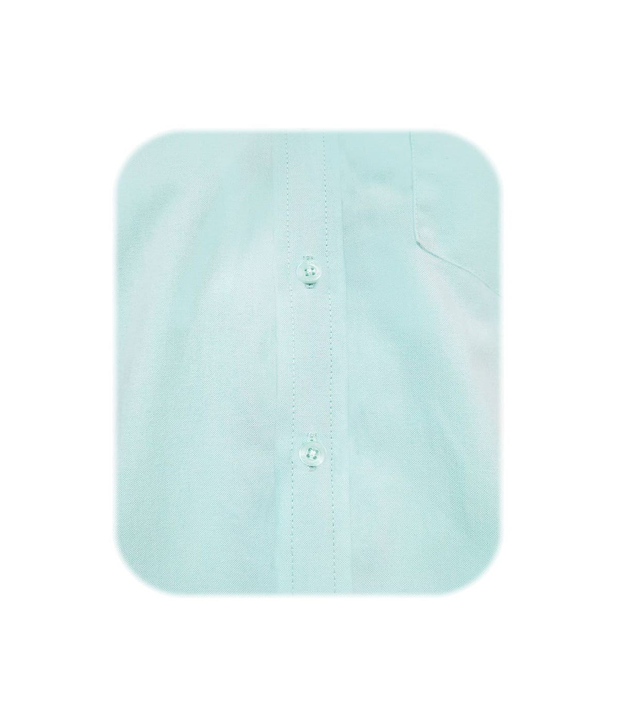 Camisa oxford verde aguamarina slim fit manga larga hombre XS a 10XL