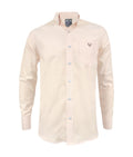 Camisa oxford curuba slim fit manga larga hombre XS a 10XL