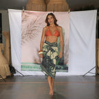 Pareo Sarong 010 – Tropical Birds & Leaves