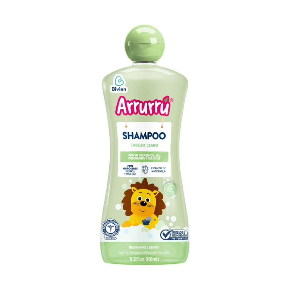 Arrurru Shampoo Cabello Claro 400ml