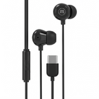 EARPHONES MAXELL IN-BAX USB-C BLACK