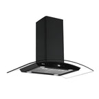 Extractor DRIJA PRISMA ISLA TOUCH 90 BLACK