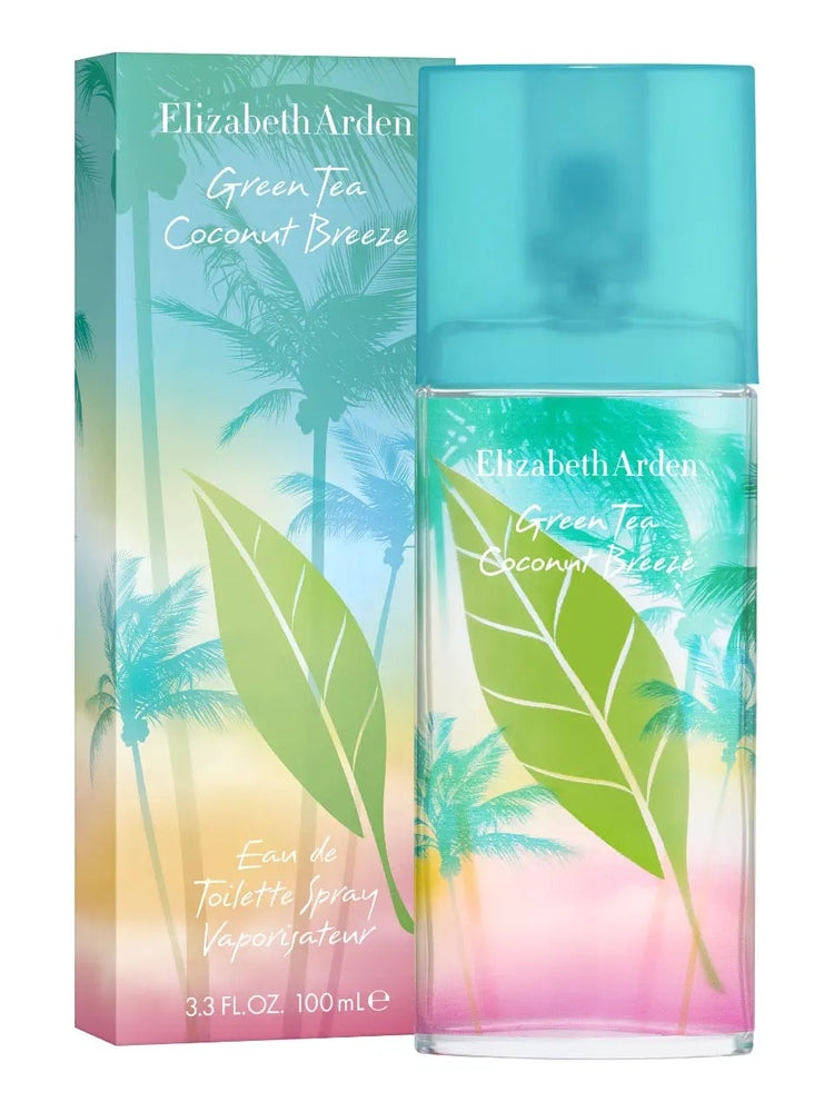 Perfumes, color/material verde, marca Elizabeth Arden