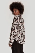 Blusa Armonias Mangas Largas Estampada P/ Damas by Armonias