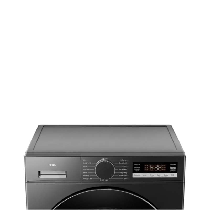 Lavadora y Secadora Automática TCL M/C3615WDG 15KG Carga Frontal Gris