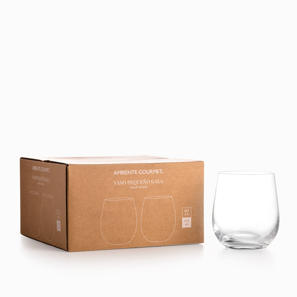 Vaso pequeño Gala 475ml set x4