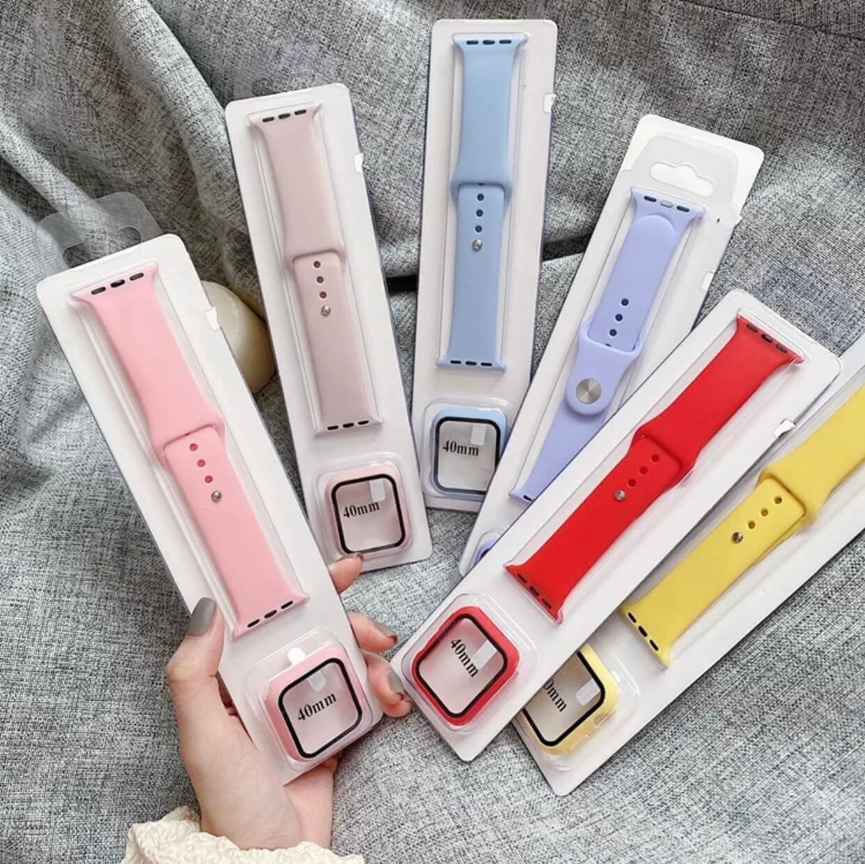Pulsera Apple Watch + Cover Combo