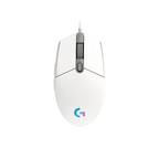 MOUSE GAMING LOGITECH G203 LIGHTSYNC USB WHITE