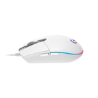 MOUSE GAMING LOGITECH G203 LIGHTSYNC USB WHITE