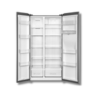 Refrigeradora Side by Side TCL M/P520SBN 18 cu.ft. Inverter con Dispensador de Agua Plateado