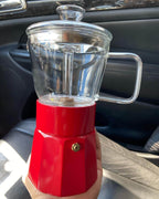 Greca En Cristal Espresso Moka