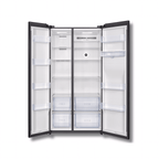 Refrigeradora Side by Side TCL M/P650SBC 23 cu.ft. Inverter con Dispensador de Agua Gris Oscuro