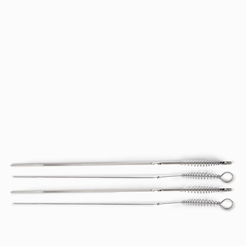 Set de pinchos en espiral x 4