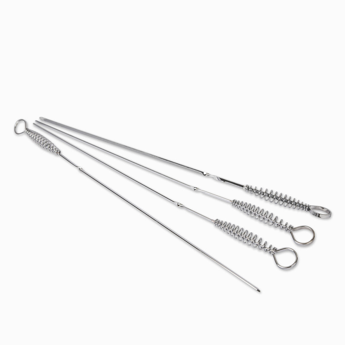 Set de pinchos en espiral x 4
