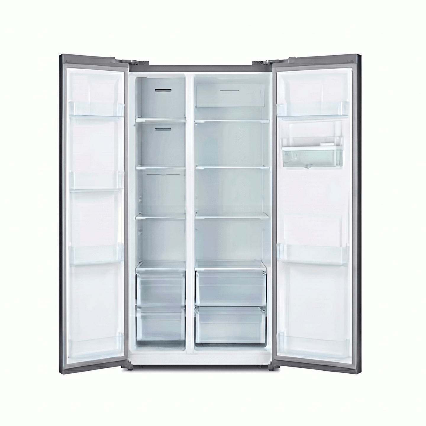 Nevera Side by Side Oster M/OS-SBSS2002EVADI 20 cu.ft. con Dispensador de Agua y Hielo Acero