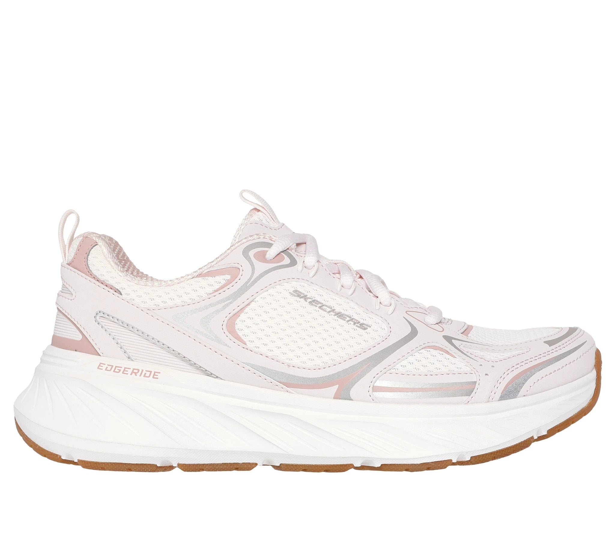 Tenis Skechers Edgeride-silver Eclipse Para Damas by Skechers