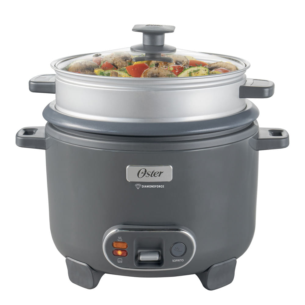 Olla Arrocera Oster M/CKSTRC12DFSKE 12 Tazas con Vaporera Externa
