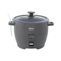 Olla Arrocera Antiadherente DiamondForce Oster M/CKSTRCB10DFSKE 10 Tazas 1.8 L Mantener Caliente Gris