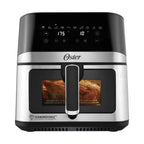 Freidora de Aire Digital Oster M/CKSTAF75WDSSDF 7.5 Litros con Ventana Acero