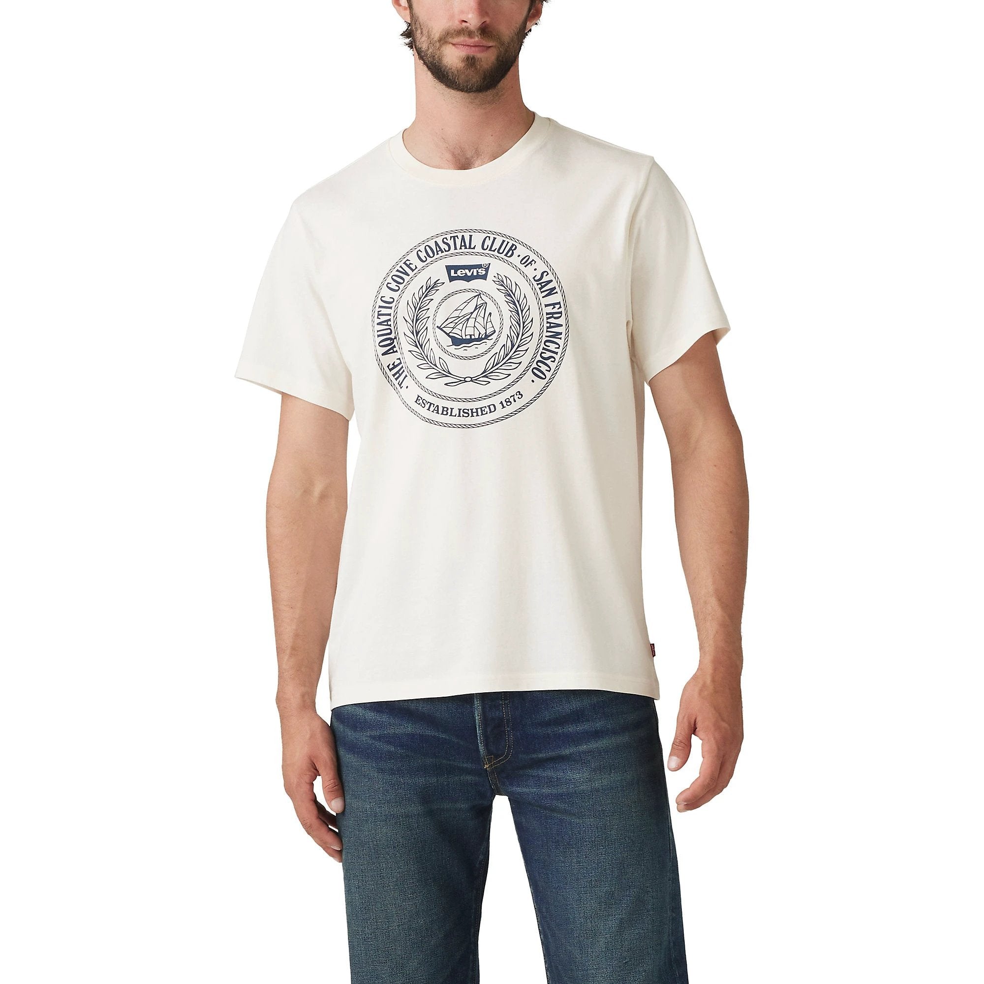 Camiseta Levis Mangas Cortas Estampada Para Caballeros by Levis