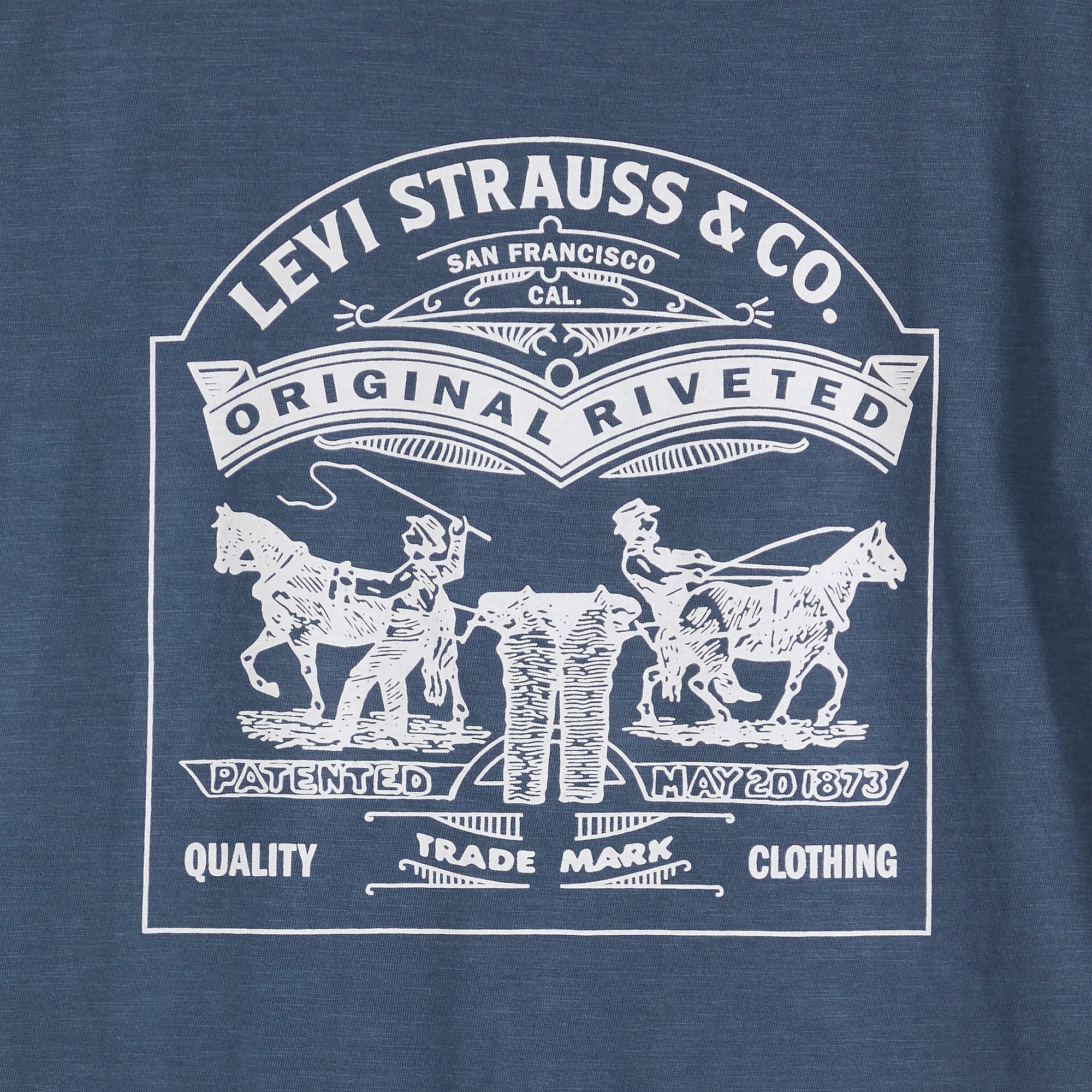 Camiseta Levis Mangas Cortas Estampada Para Caballeros by Levis