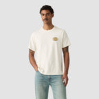 Camiseta Levis Mangas Cortas Estampado para Caballeros – CREAM
