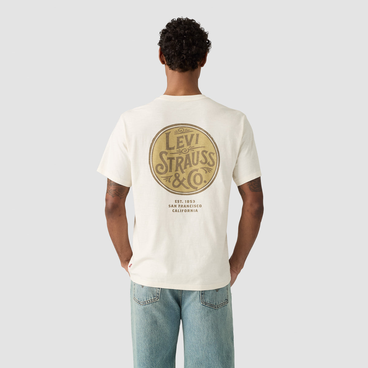 Camiseta Levis Mangas Cortas Estampado para Caballeros – vista 2