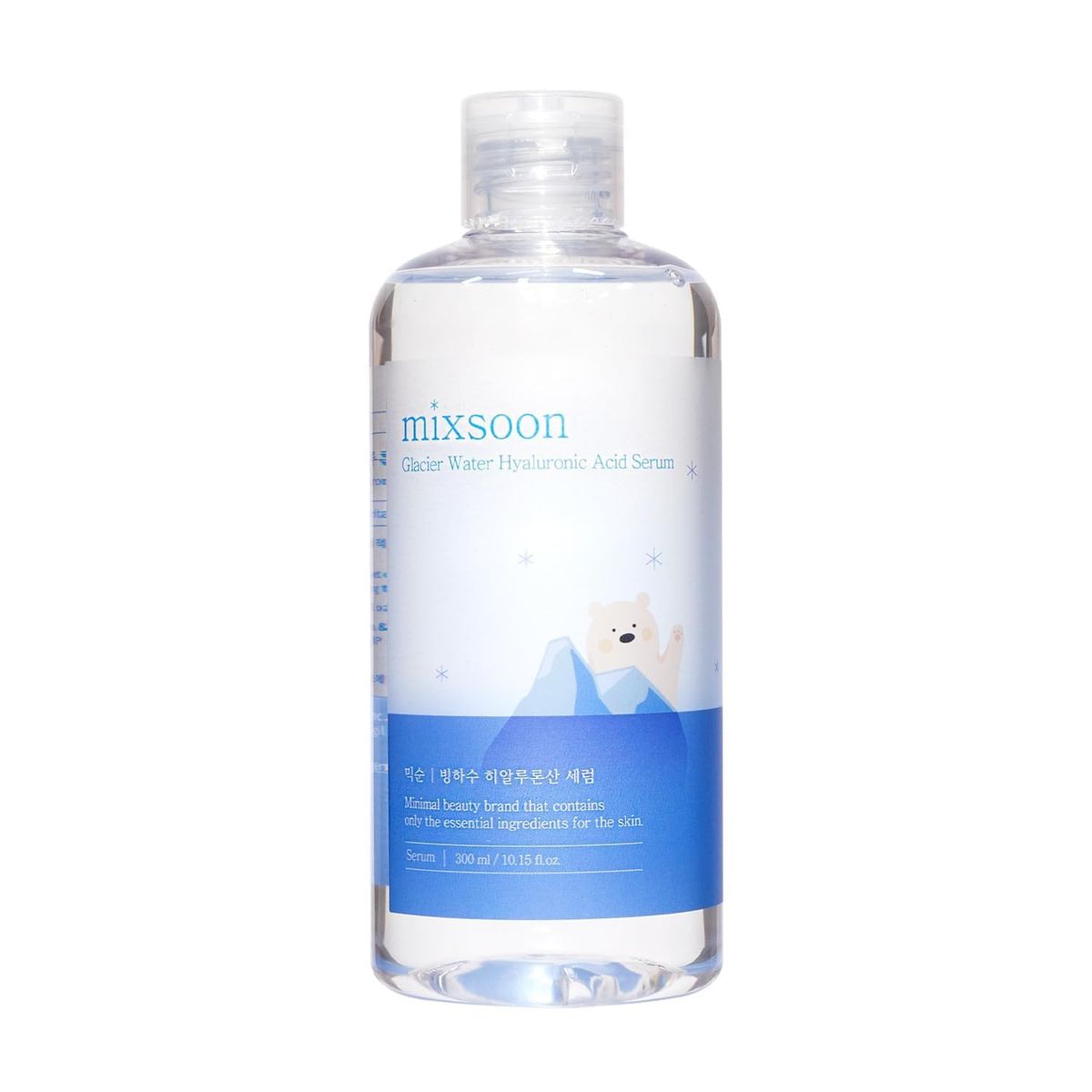 Sérum Facial MIXSOON Glacier Water con Ácido Hialurónico Hidratante 300ml