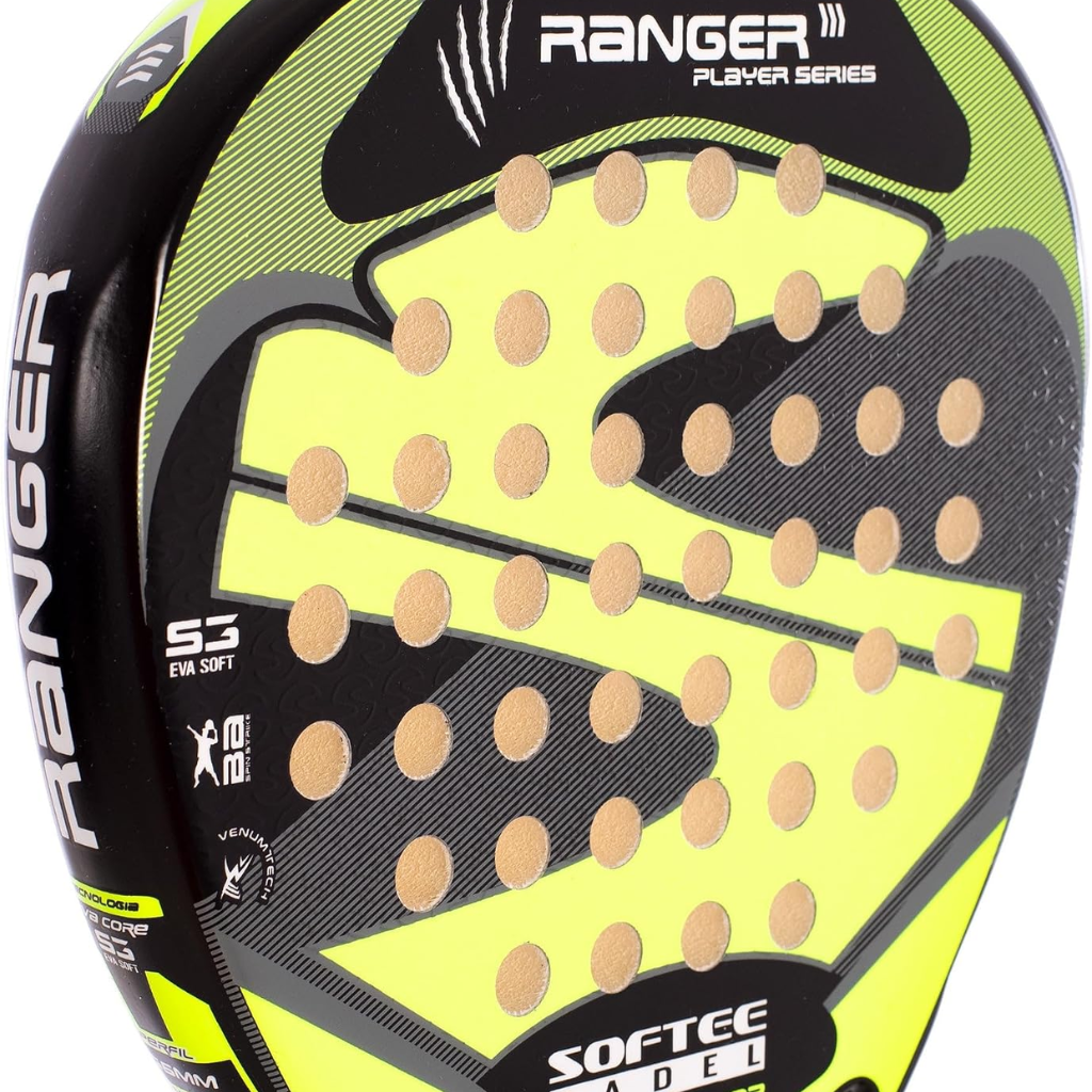 Softee Pala Padel Ranger Yellow Junior Amarillo