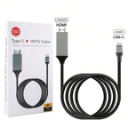 Cable de Conexión Tipo C a HDMI 4K 30Hz