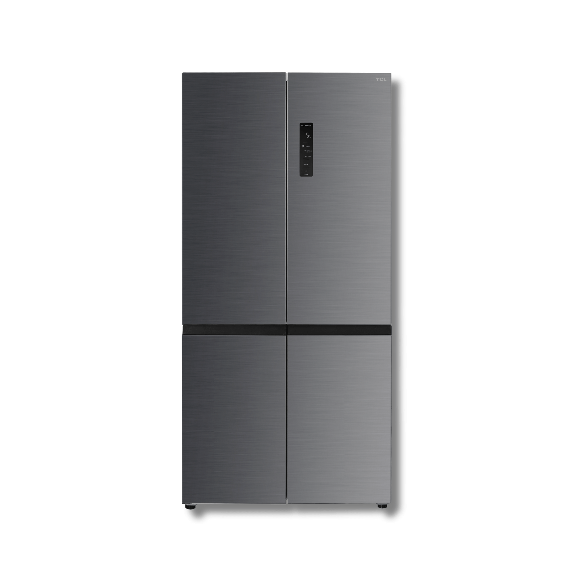 Nevera French Door TCL C600CD 20 Pies Cúbicos Inverter Gris