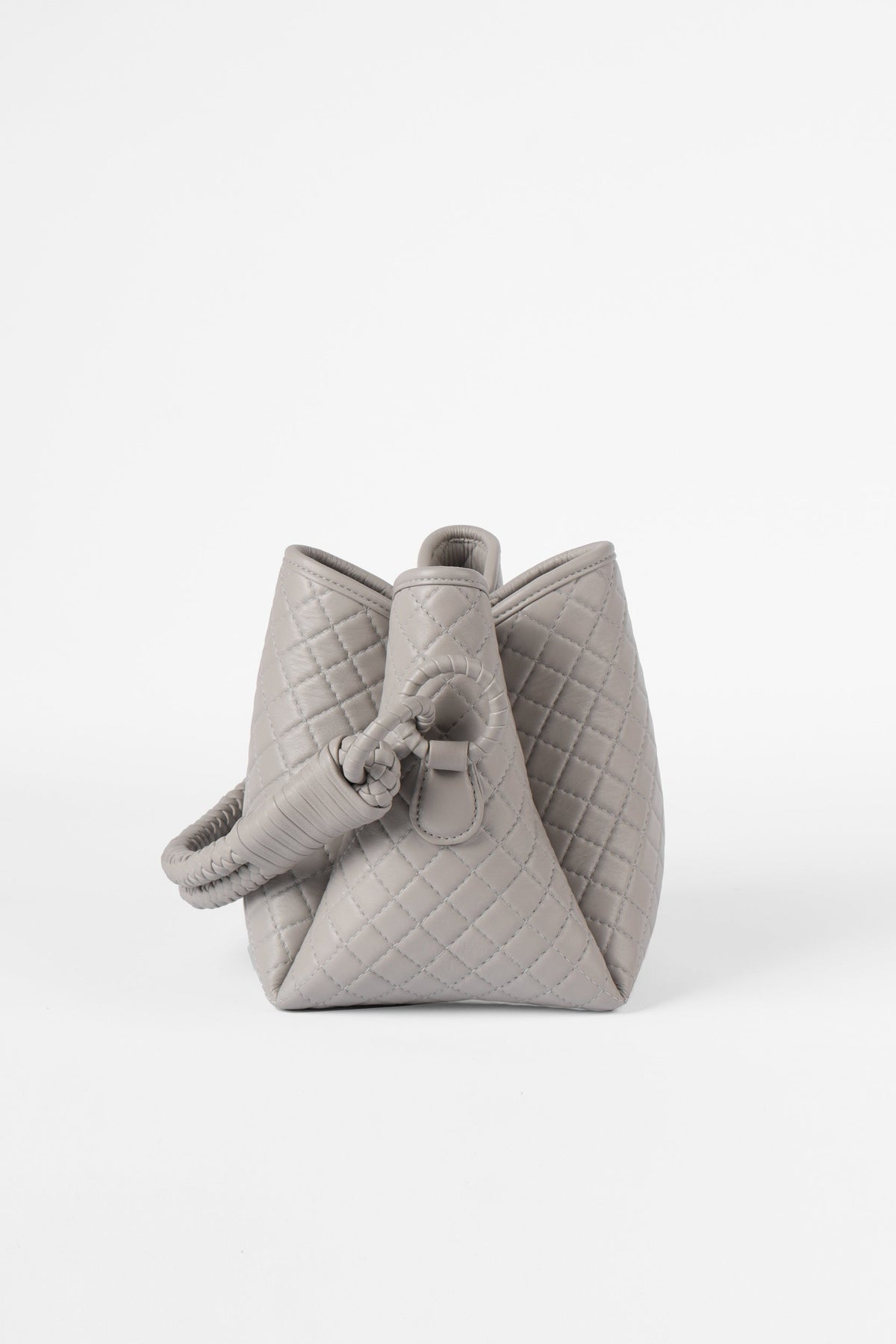 Tulip Mini Bucket Bag, Marble Gray