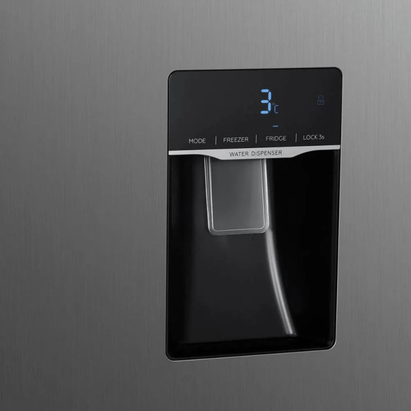 NEVERA 19' SIDE BY SIDE DISPENSADOR WHIRLPOOL
