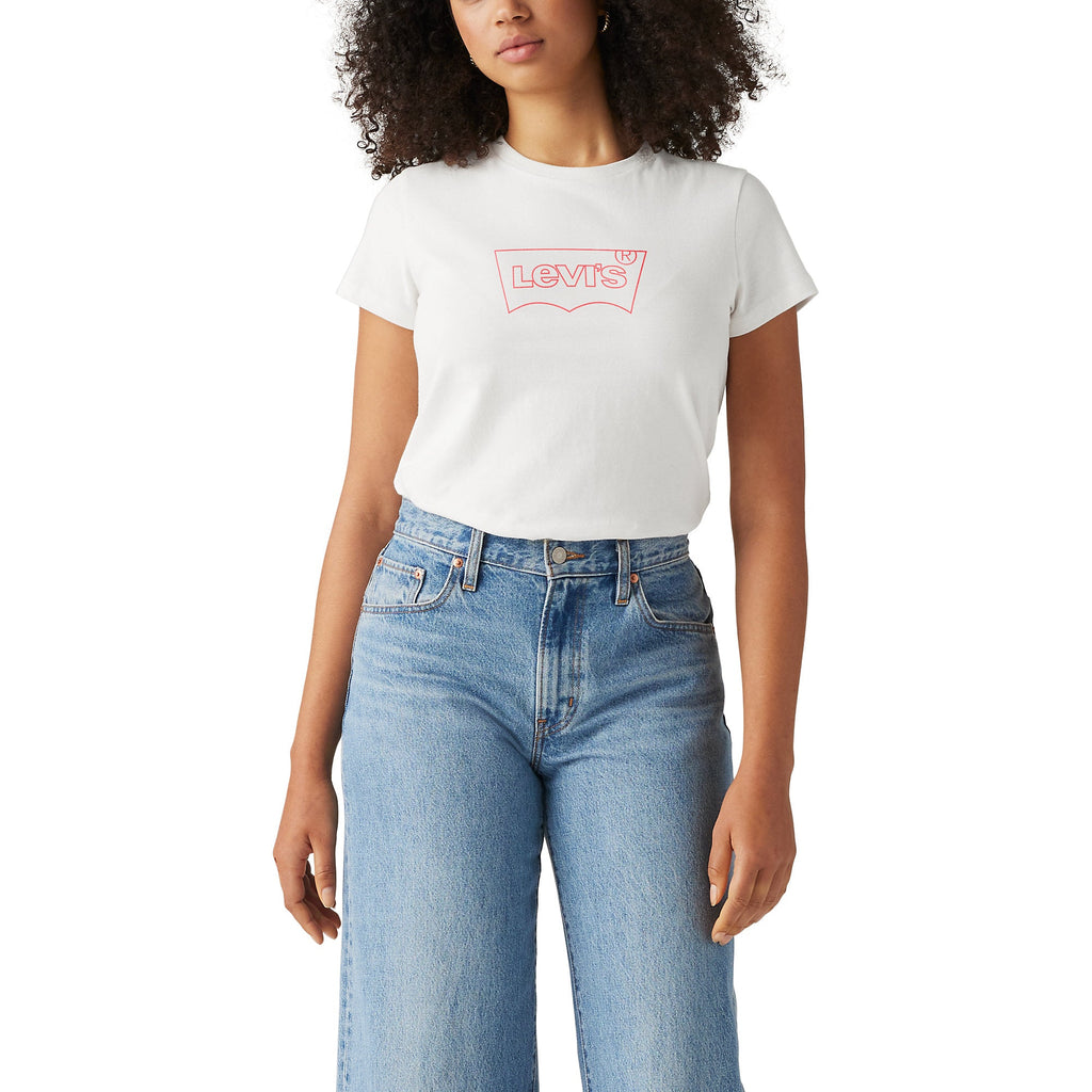 Camiseta Levis Mangas Cortas Logo Lisa para Damas