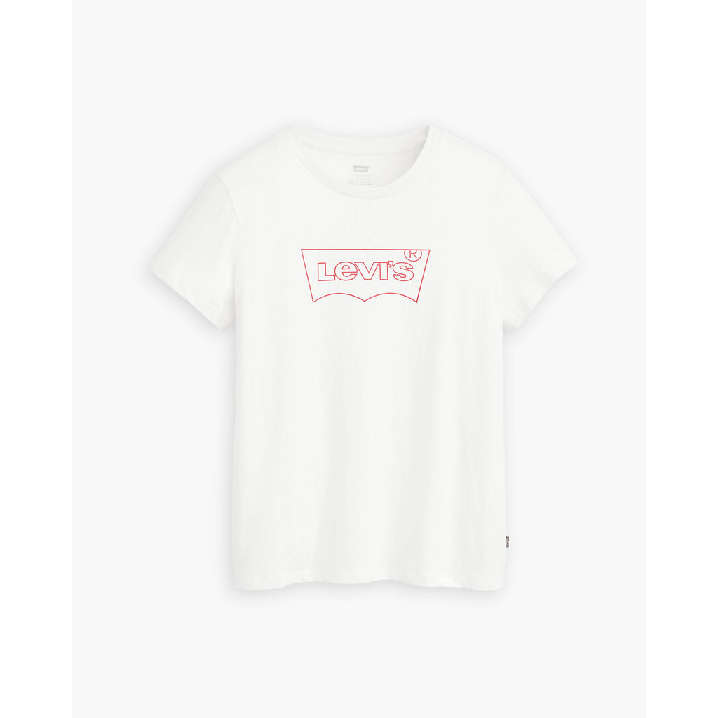 Camiseta Levis Mangas Cortas Logo Lisa para Damas