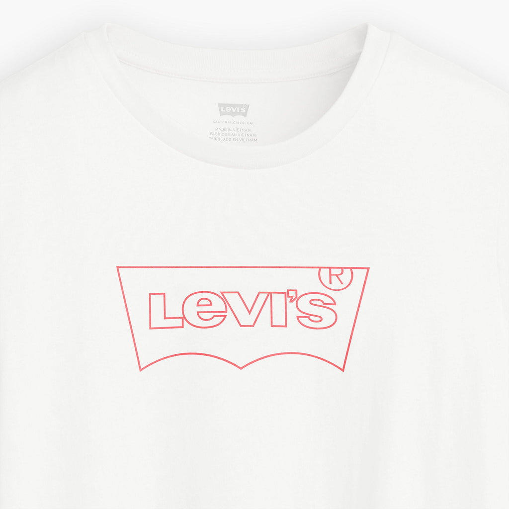 Camiseta Levis Mangas Cortas Logo Lisa para Damas